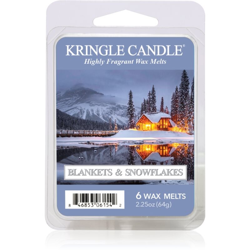Kringle Candle Blankets & Snowflakes Wax Melt DVA scented candle 64 g