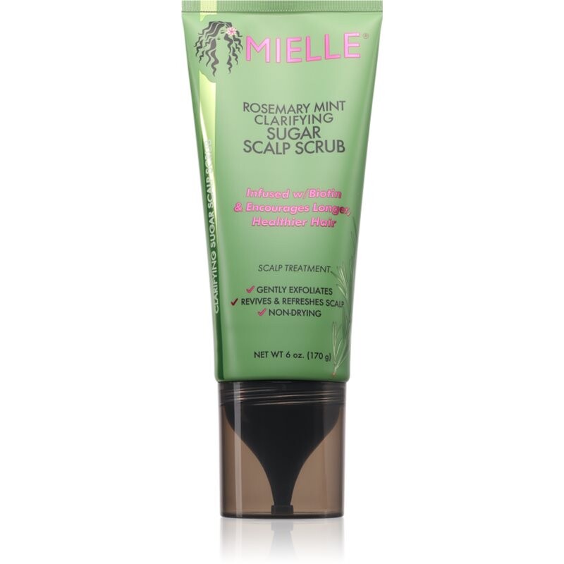 Mielle Rosemary Mint Clarifying Sugar Scalp Scrub exfoliator for scalp 170 g