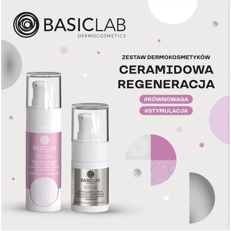 BasicLab Dermocosmetics Ceramide Regeneration gift set for skin renewal