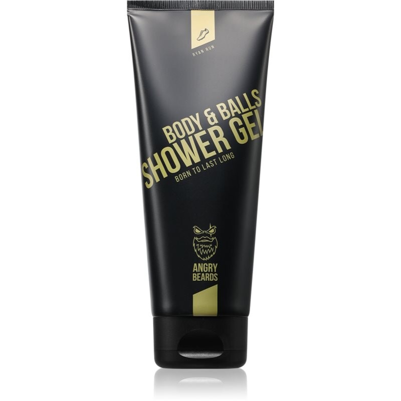 Angry Beards Ryan Run Body&Balls Shower Gel shower gel for men 230 ml