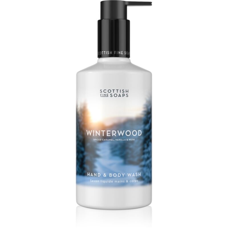 Scottish Fine Soaps Winterwood liquid soap for hands and body 300 ml
