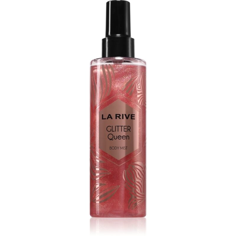 La Rive Glitter Queen scented body spray with glitter 200 ml
