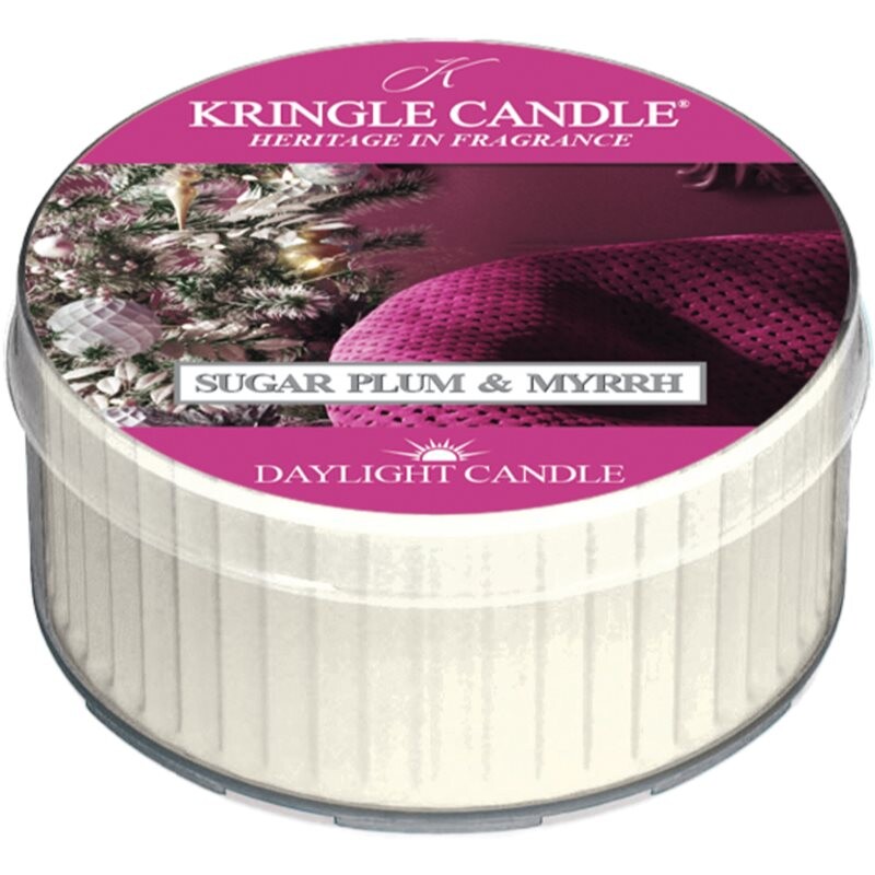 Kringle Candle Sugar Plum & Myrrh Daylight scented candle 42 g