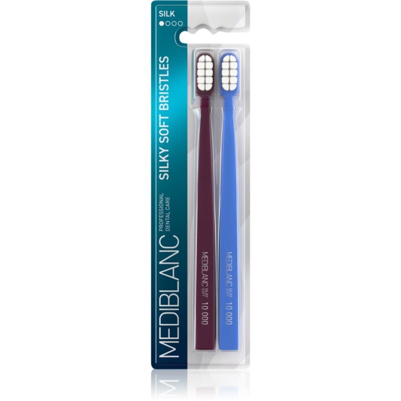 MEDIBLANC Toothbrush Silk toothbrush with fine bristles 2 pc