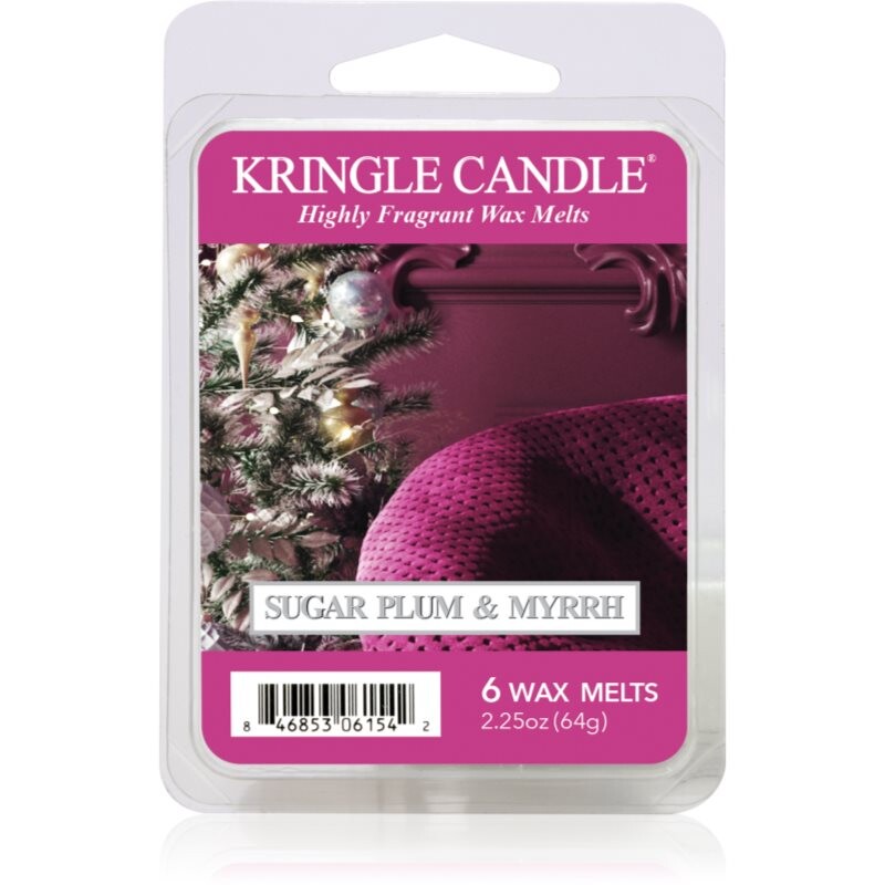 Kringle Candle Sugar Plum & Myrrh Wax Pot scented candle 64 g