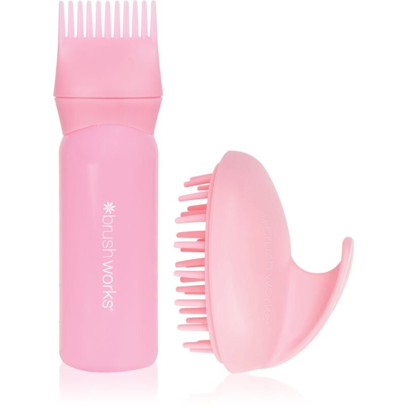 Brushworks Healthy Hair Oil Set set for hair