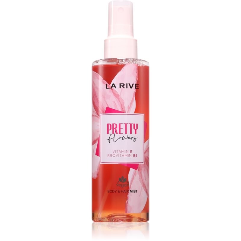 La Rive Pretty Flowers Body & Hair Mist perfumed body and hair mist for women 200 ml