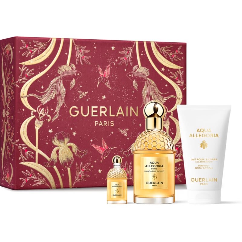 GUERLAIN Aqua Allegoria Mandarine Basilic Forte gift set limited edition for women