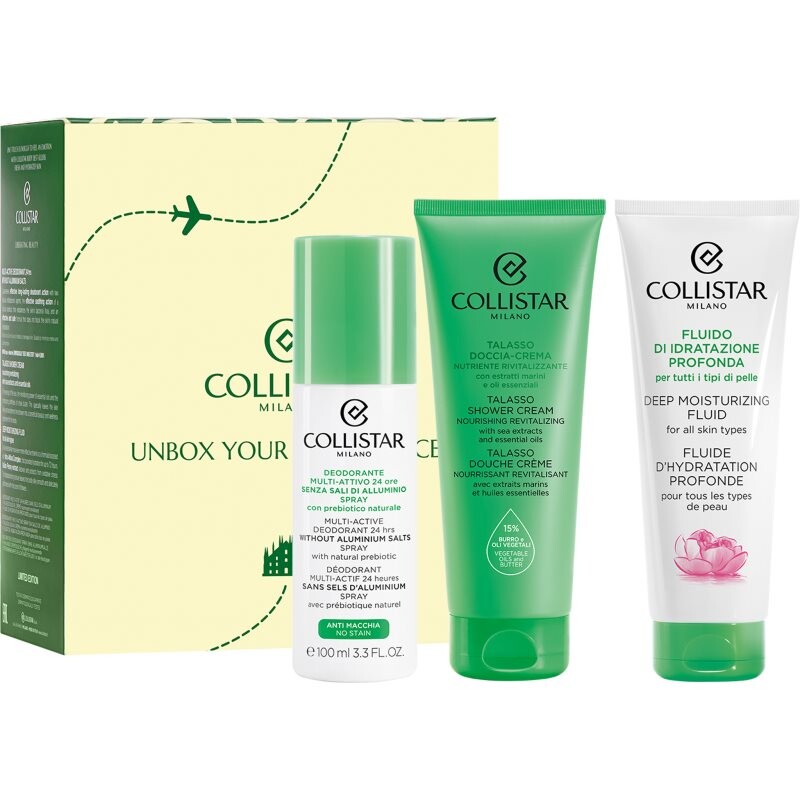 Collistar Deep Moisturizing Fluid Travel Kit gift set