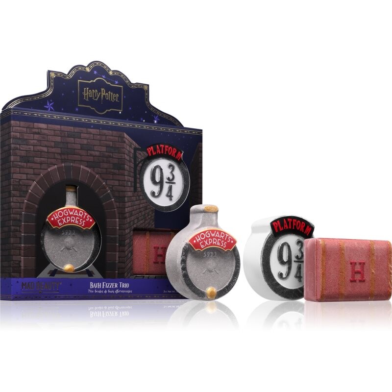 Mad Beauty Harry Potter Fizzer Trio fizzy bath bombs 3x100 g