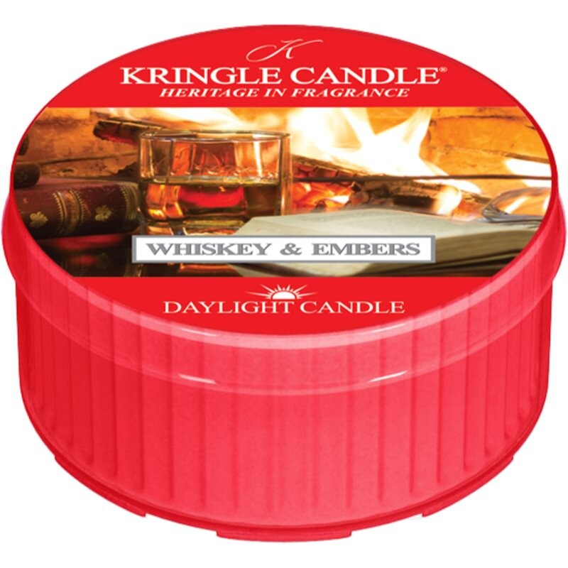 Kringle Candle Whiskey & Embers tealight candle 42 g