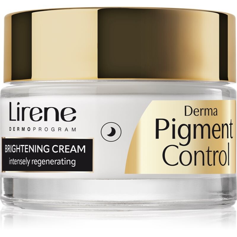 Lirene Derma Pigment Control Brightening Night Cream illuminating night cream for skin with hyperpigmentation 50 ml