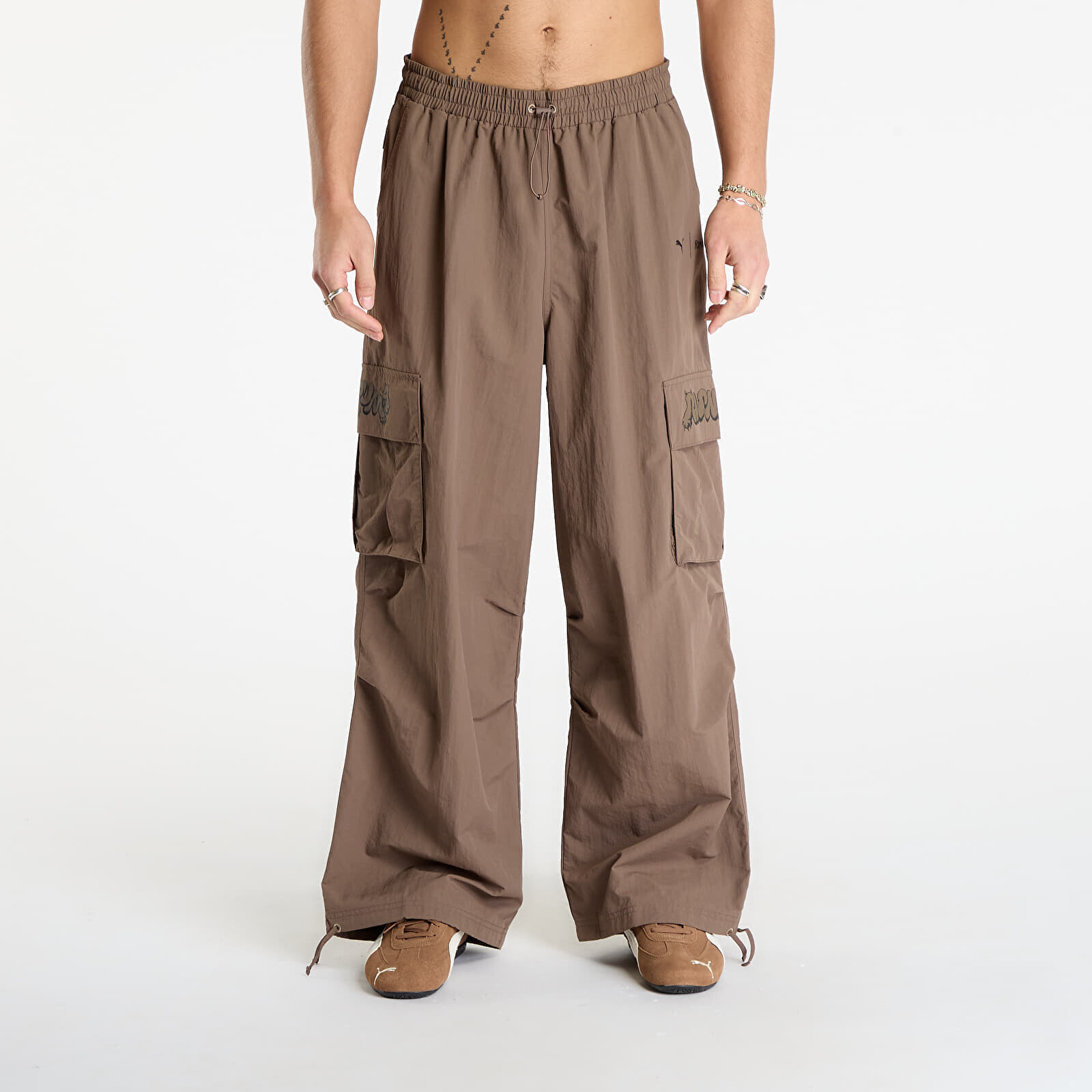 Pants Puma x RIPNDIP Extreme Cargo Pants WV Flat Bronze S
