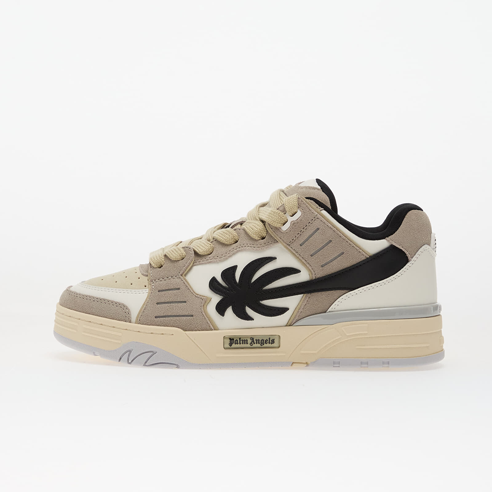 Sneakers Palm Angels Venice Suede Sneakers White/ Medium Grey UK 42