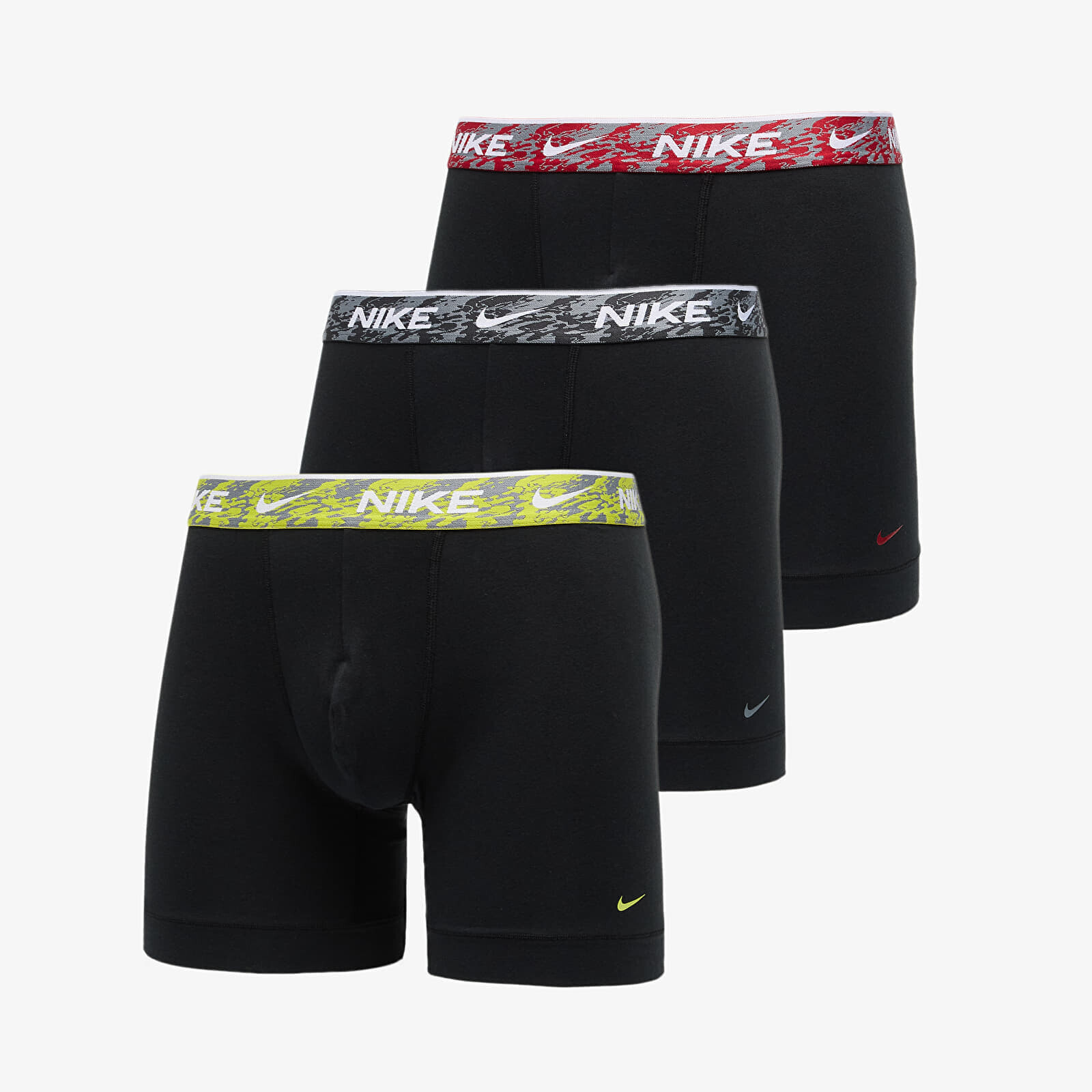 Nike Dri-FIT Everyday Cotton Stretch Boxer Brief 3-Pack Black L