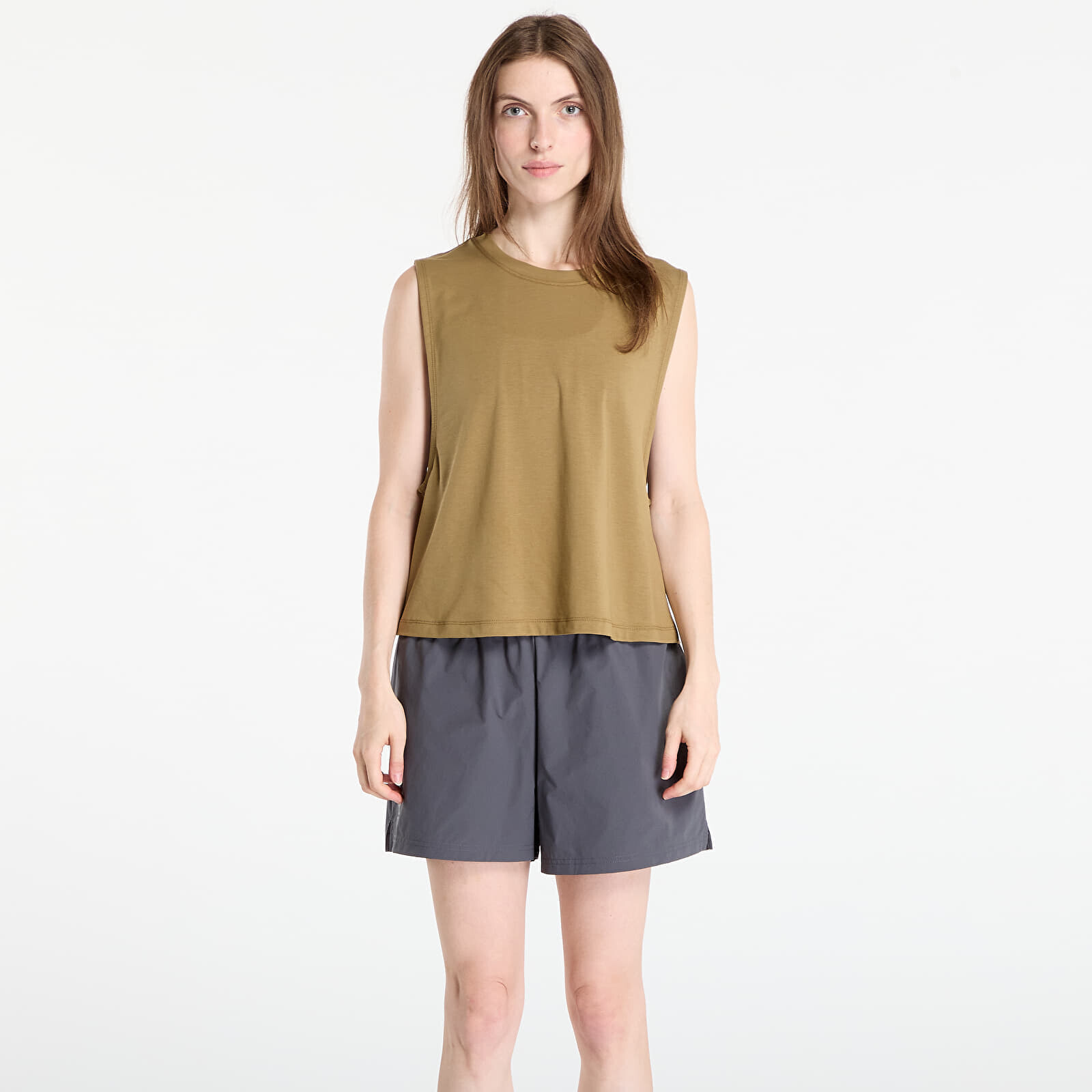 Tank top On Focus Crop Beige/ Khaki M