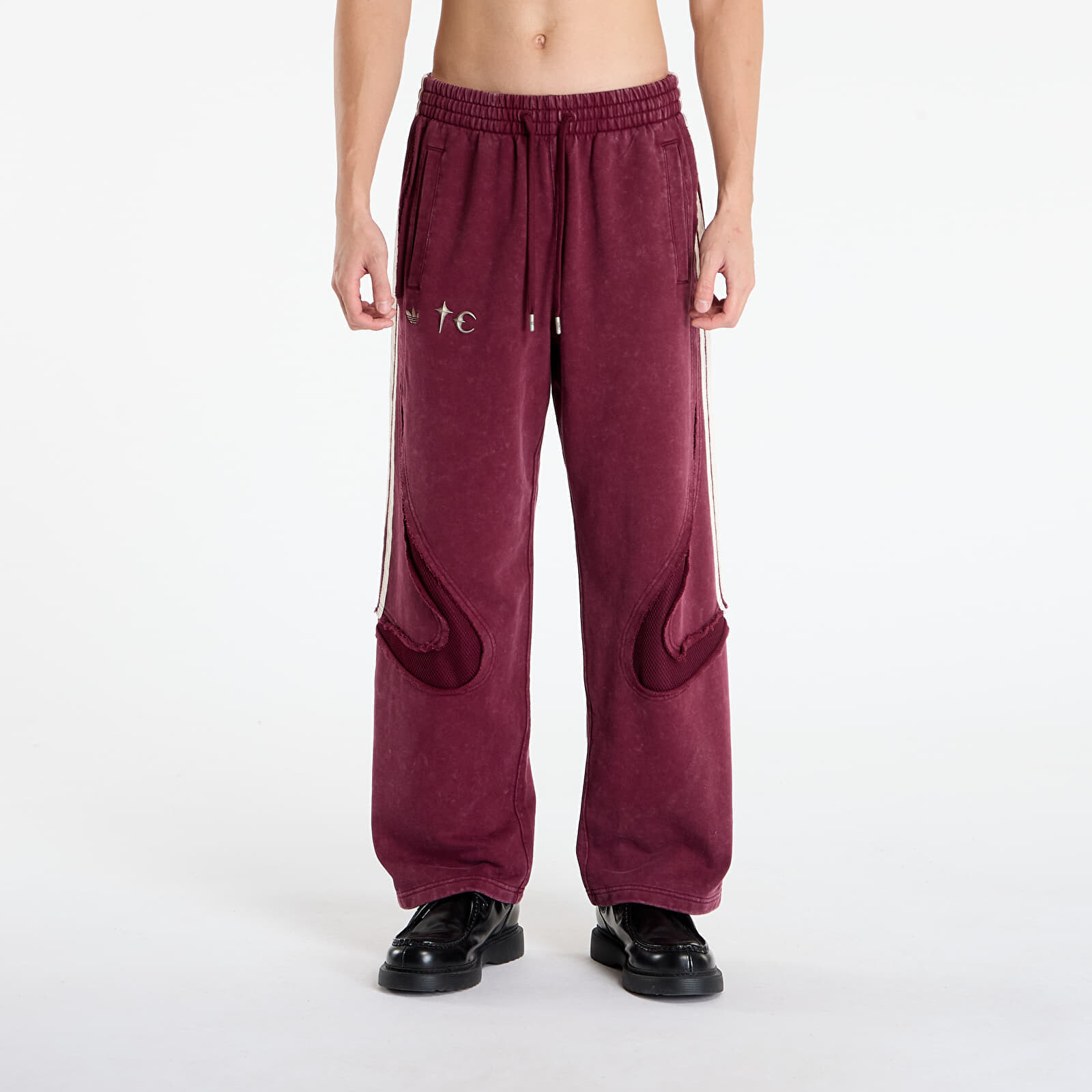 Pants adidas x Thug Club Teamgeist Sweat Joggers Maroon/ Silver Met. M