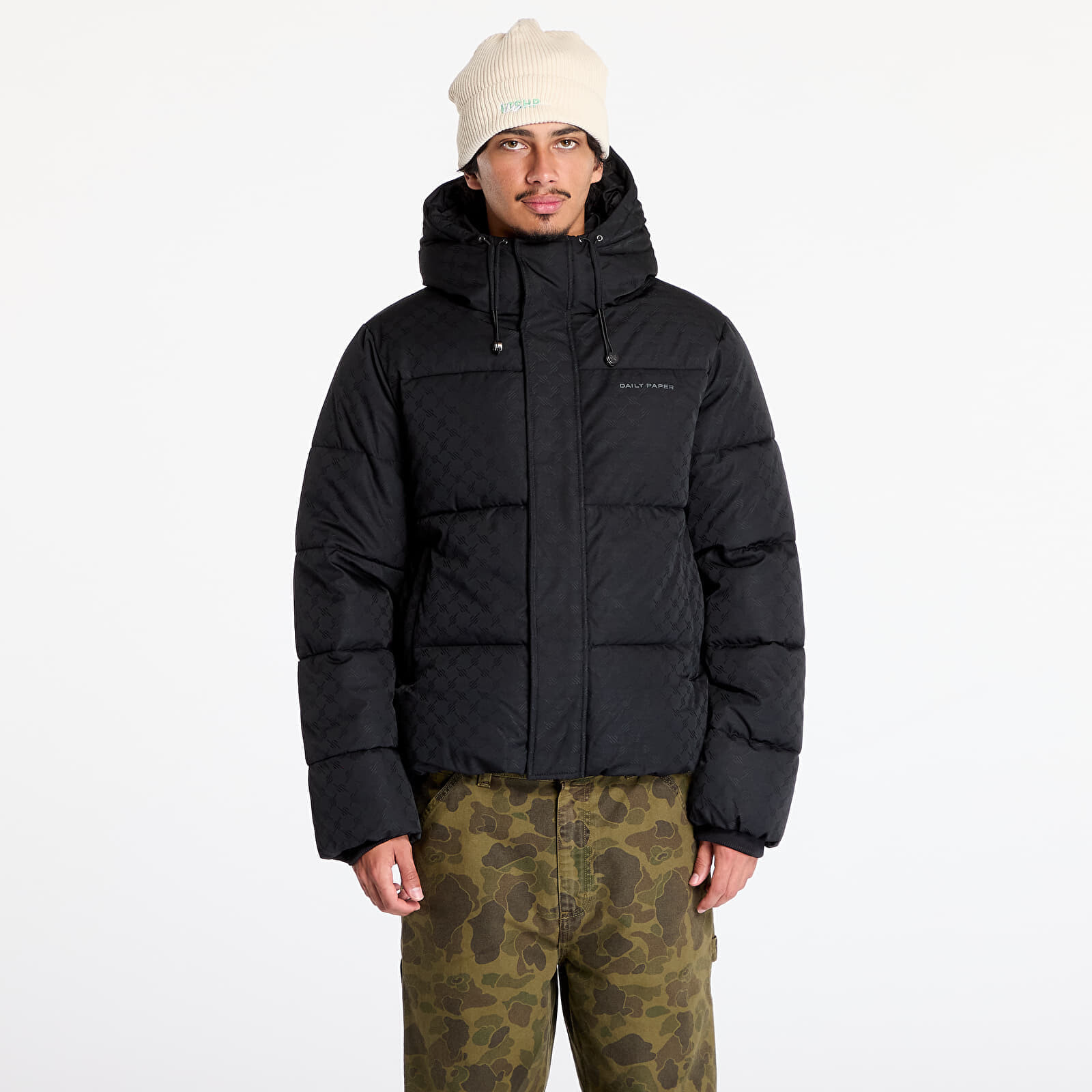 Jacket Daily Paper Monogram Puffer Jacket Black L