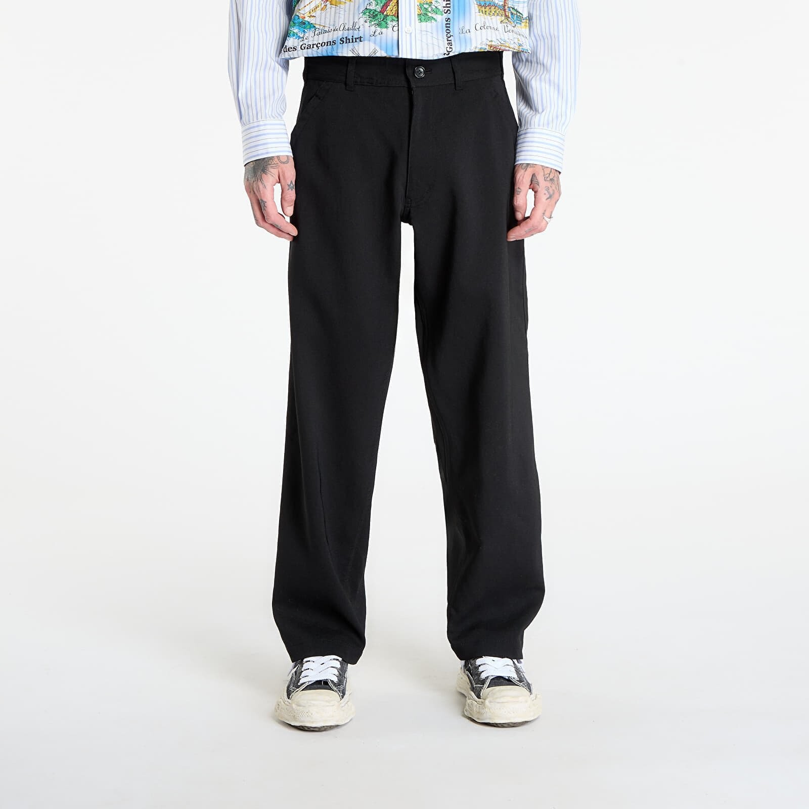 Pants Comme des Garçons SHIRT Trousers With Patch Pockets Black S