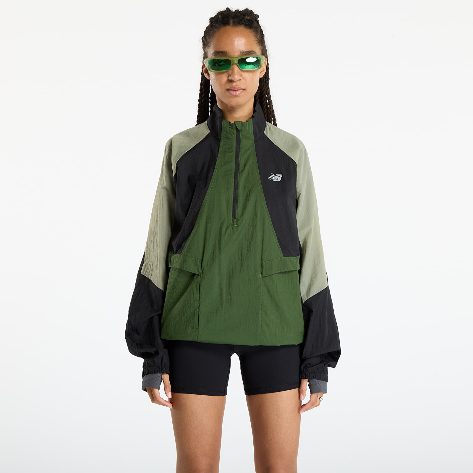 Jacket New Balance Better Run Water Resistant Jacket Garter Snake XL