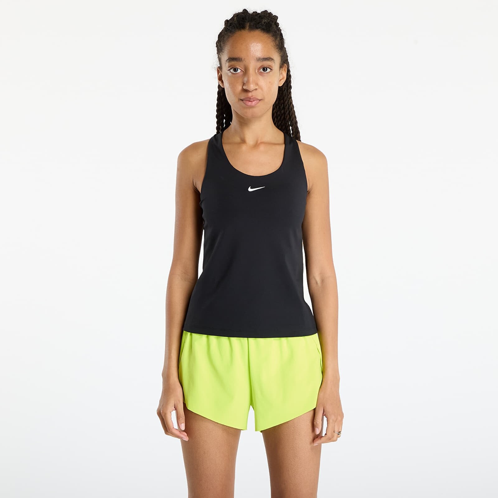 Tank top Nike Swoosh Women's Medium-Support Padded Sports Bra Tank Black/ Black/ White S