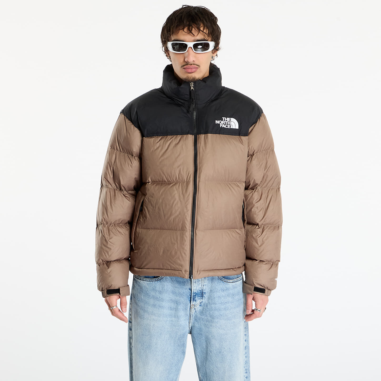 Jacket The North Face M 1996 Retro Nuptse Jacket Mocha Brown/ TNF Black S