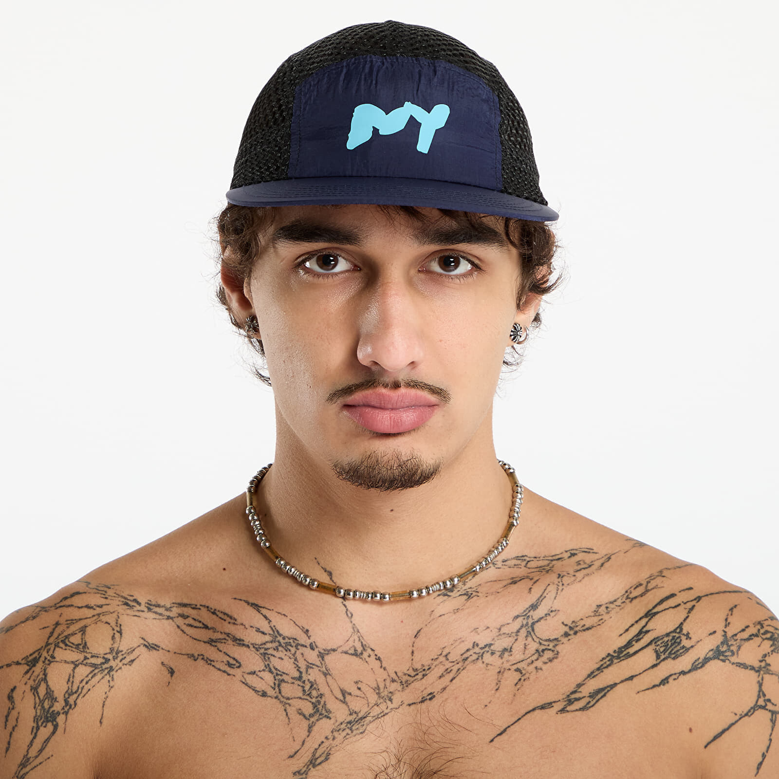 Cap Bandit Open Mesh Run Hat NY Navy/ Black Universal