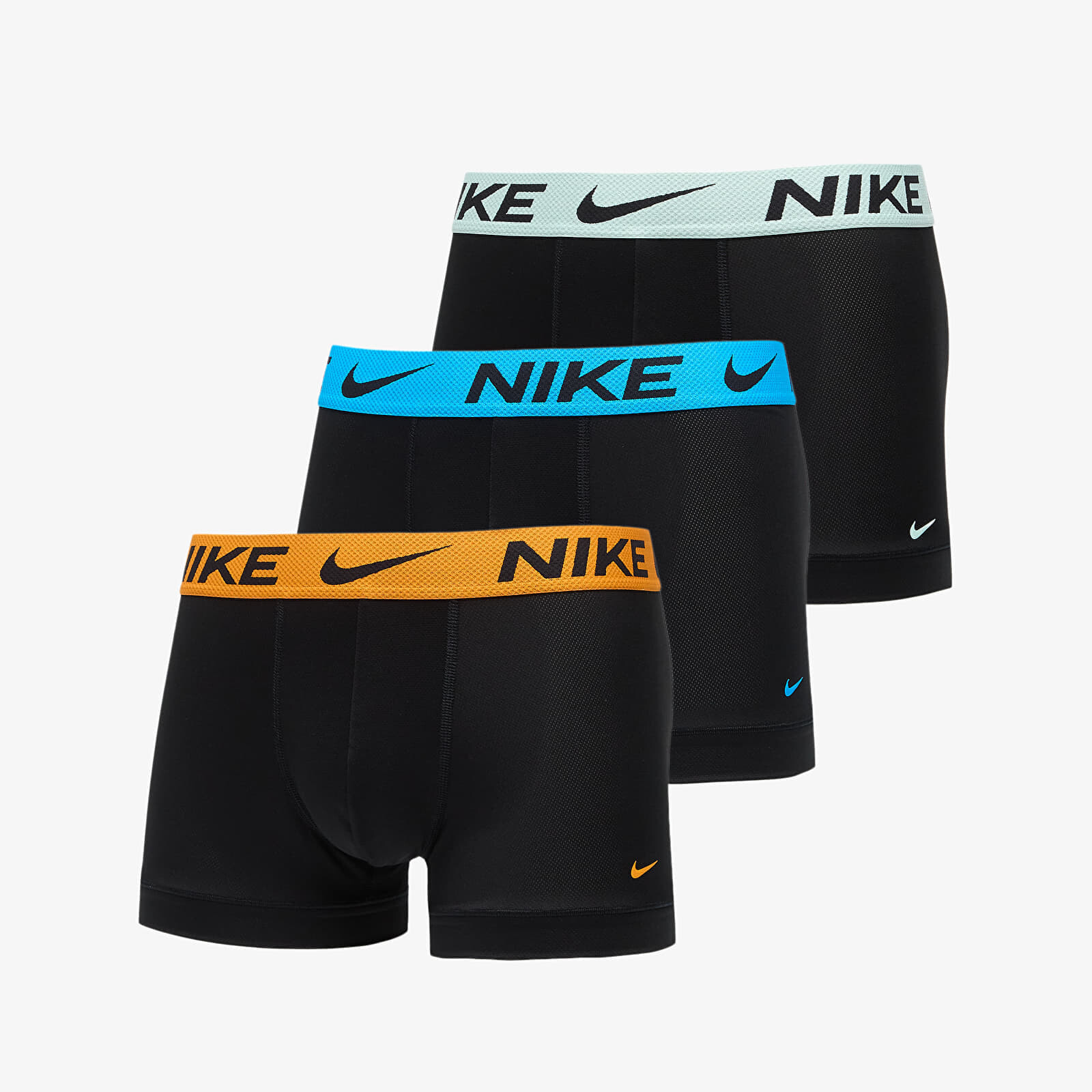 Nike Dri-FIT Elite Breathe Trunk 3-Pack Black XL