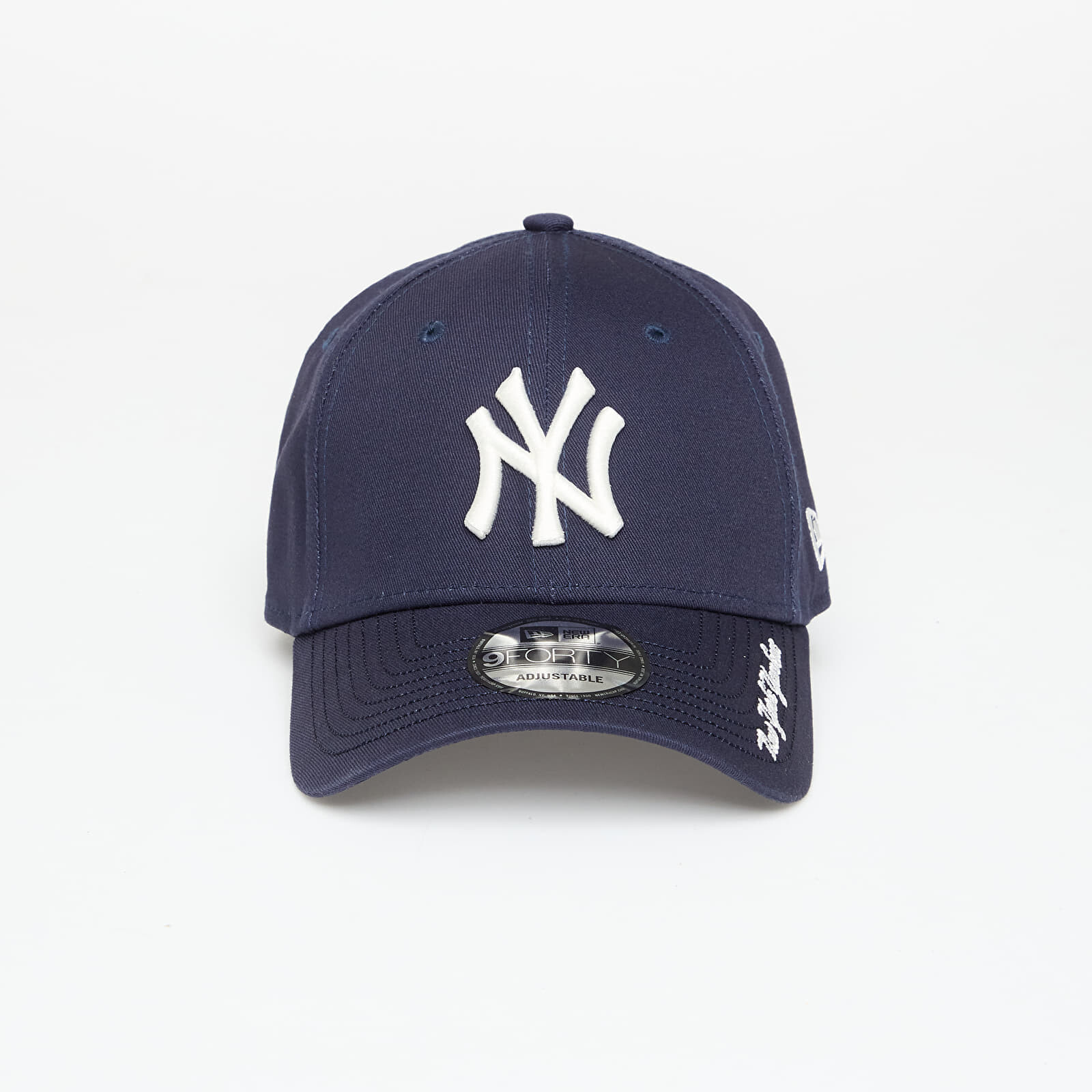 Cap New Era New York Yankees MLB Visor Script 9FORTY Adjustable Cap Navy Universal