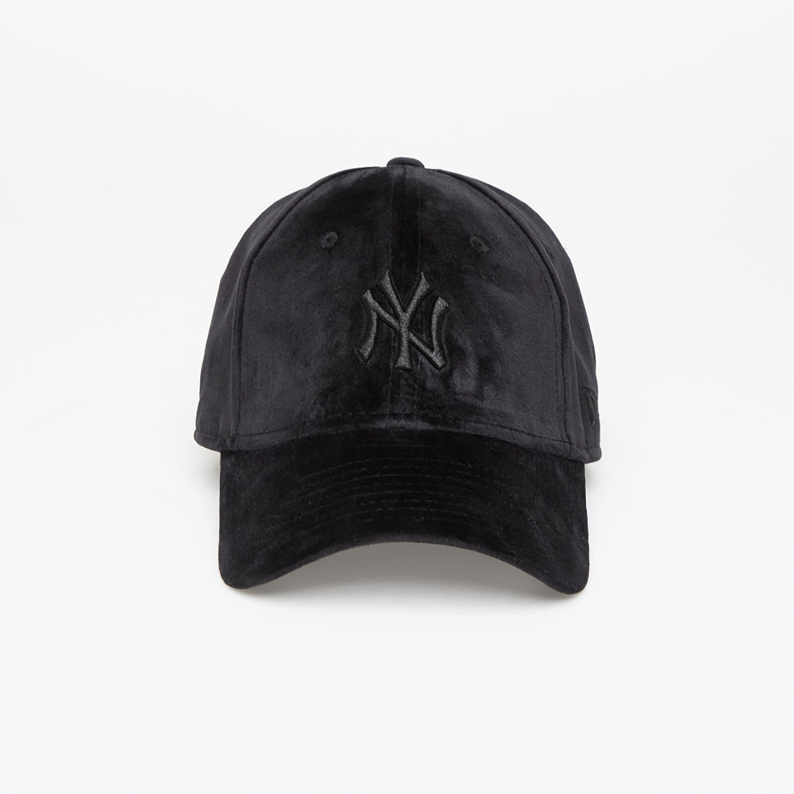 Cap New Era New York Yankees Womens MLB Velour 9FORTY Adjustable Cap Black Universal