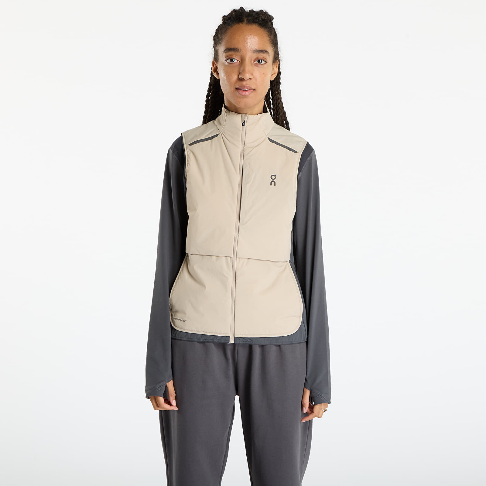Vest On Weather Vest Desert/Eclipse L
