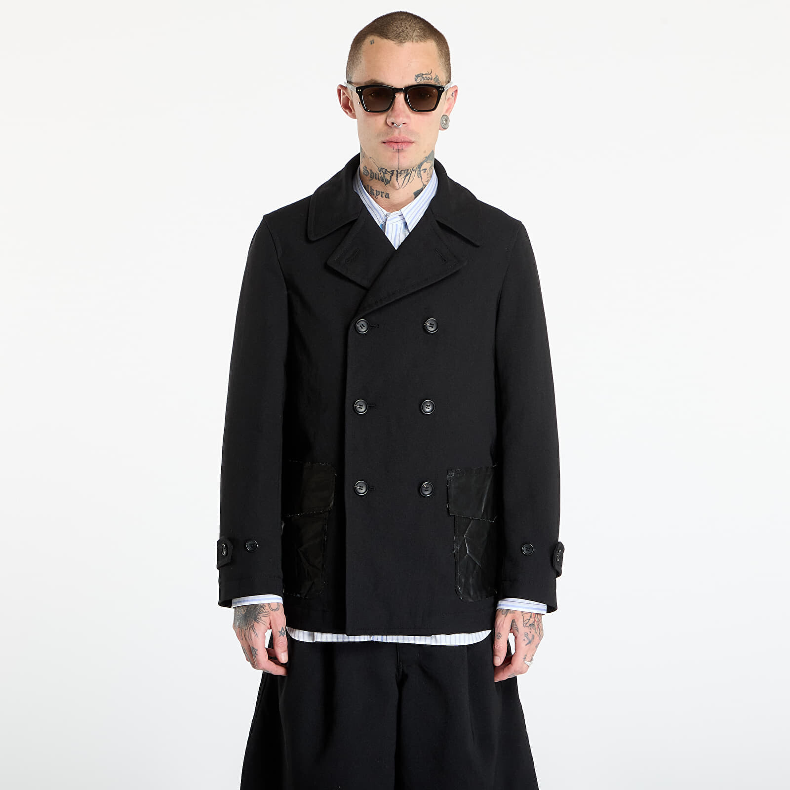 Jacket Comme des Garçons SHIRT Double Breasted Coat Black L