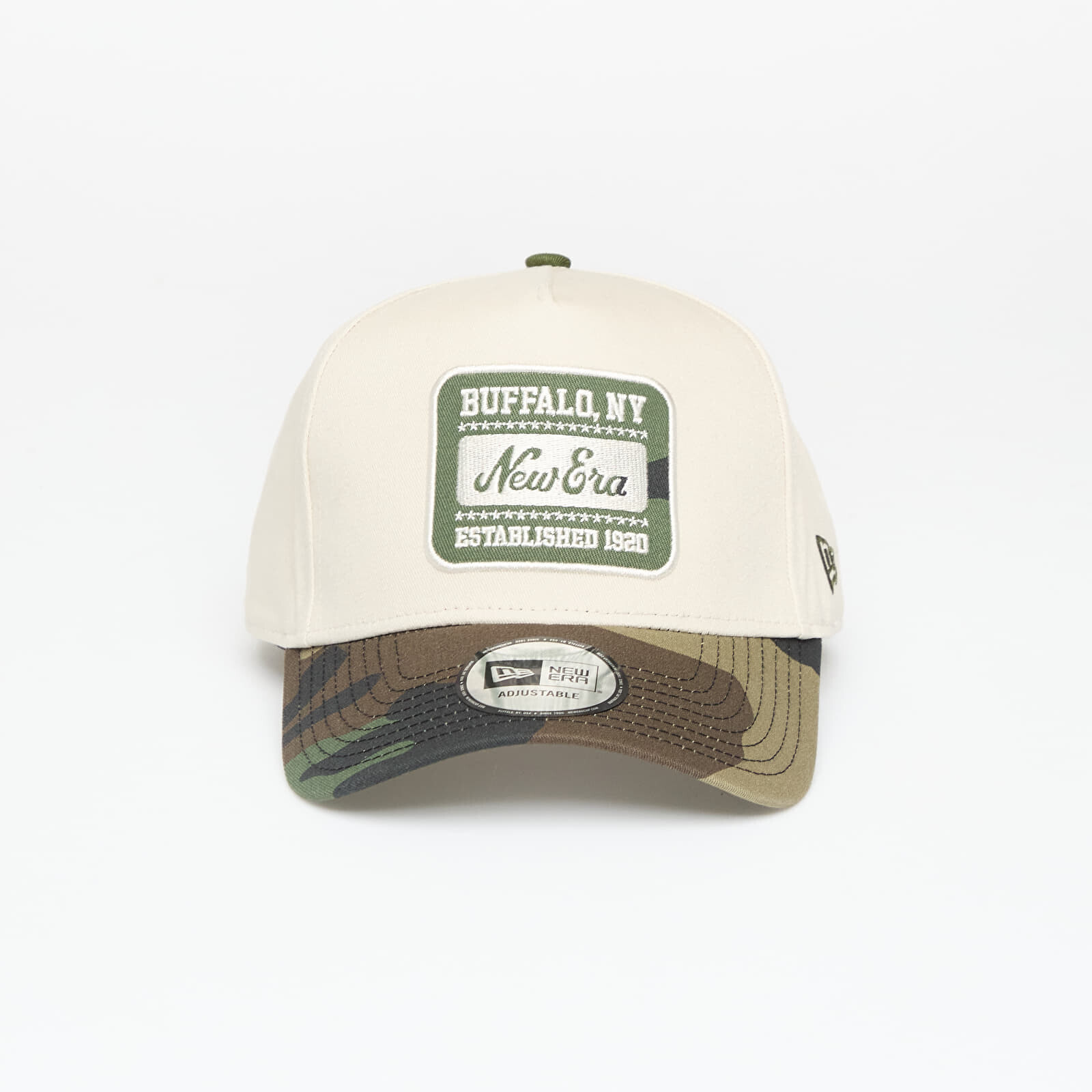 Cap New Era Camo Patch 9FORTY E-Frame Adjustable Cap Cream Universal