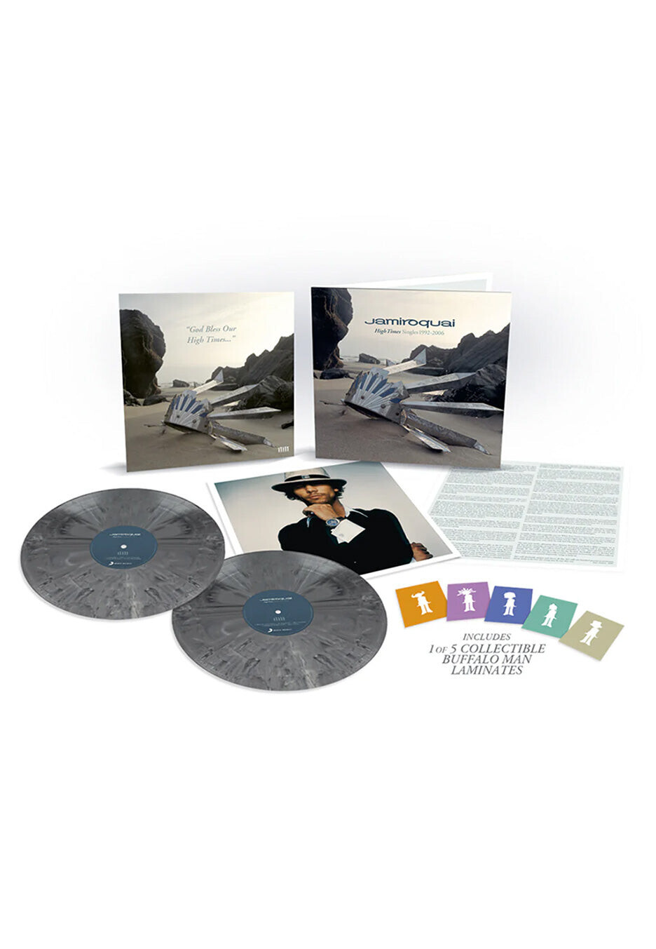 Jamiroquai - High Times (Tour Edition) Ltd. Steel - Marbled 2 Vinyl