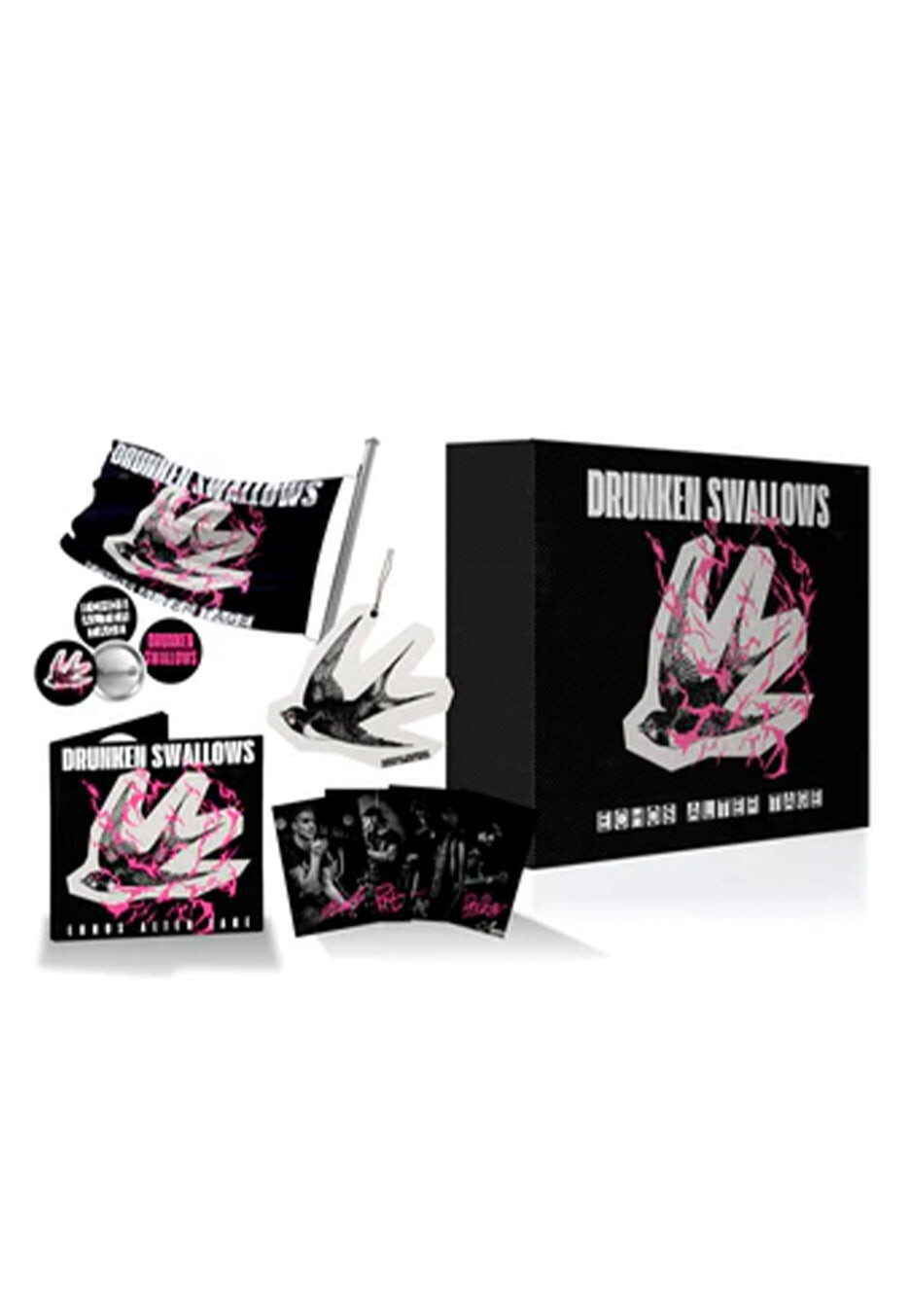 Drunken Swallows - Echos Alter Tage (Fanbox) - CD Boxset