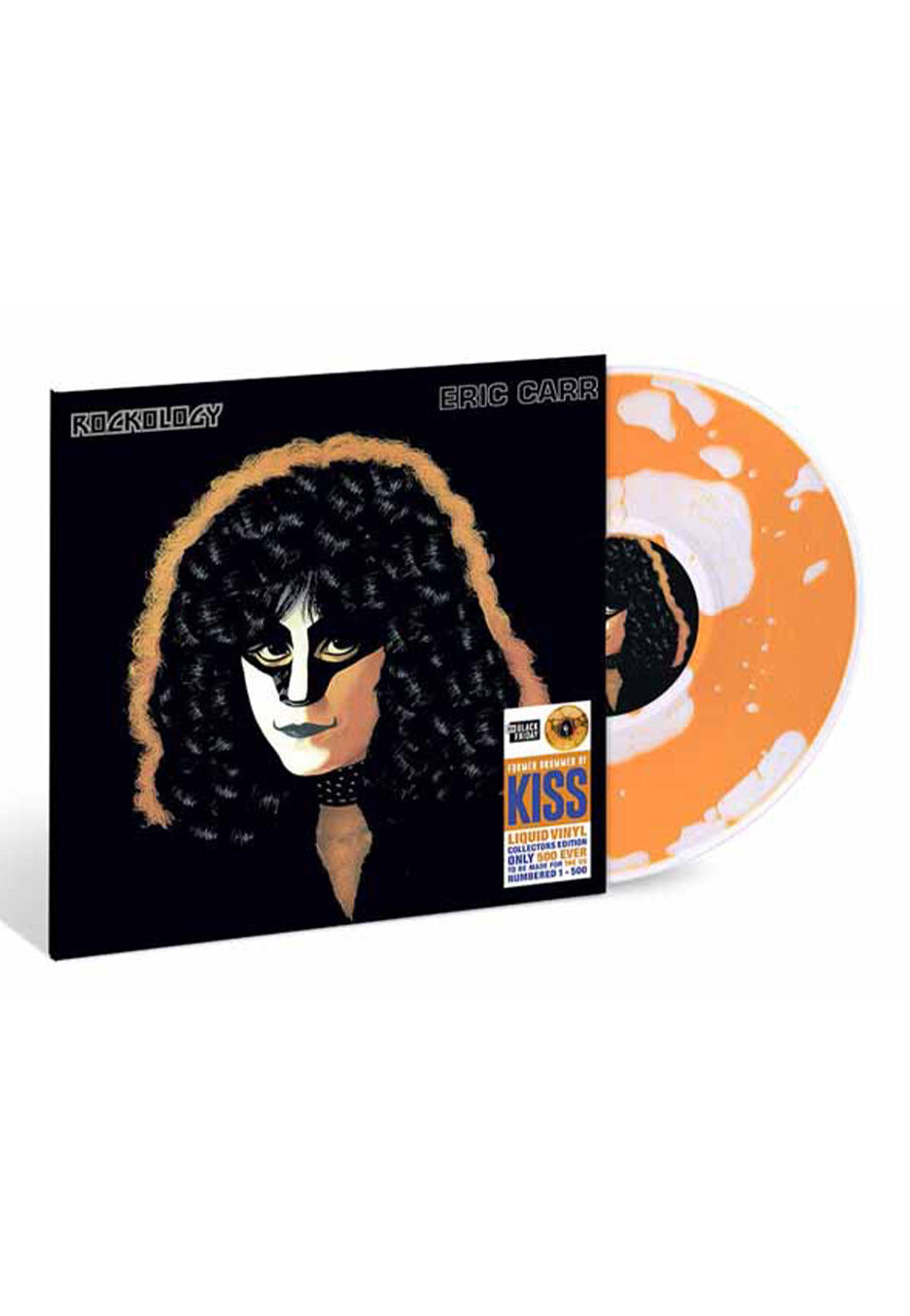 Eric Carr - Rockology Ltd. Orange - Liquid Vinyl
