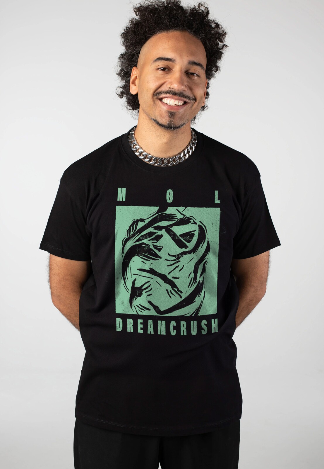 MØL - Dreamcrush - T-Shirt - black - L - 100% Cotton,Jersey