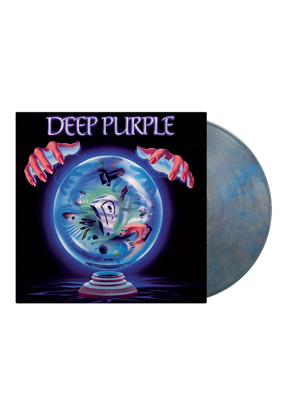 Deep Purple - Slaves & Masters Ltd. Blue/Purple - Marbled Vinyl