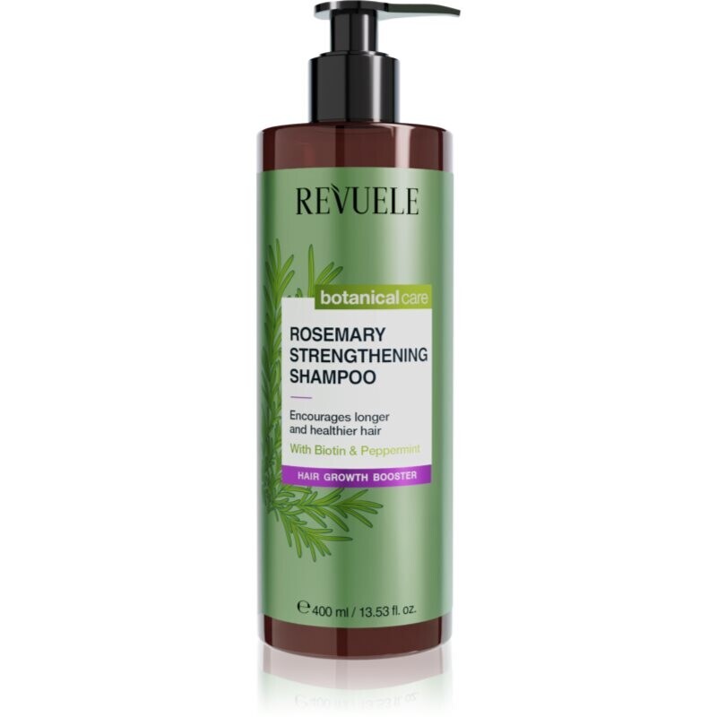 Revuele Botanical Care Rosemary strengthening shampoo to support hair growth 400 ml