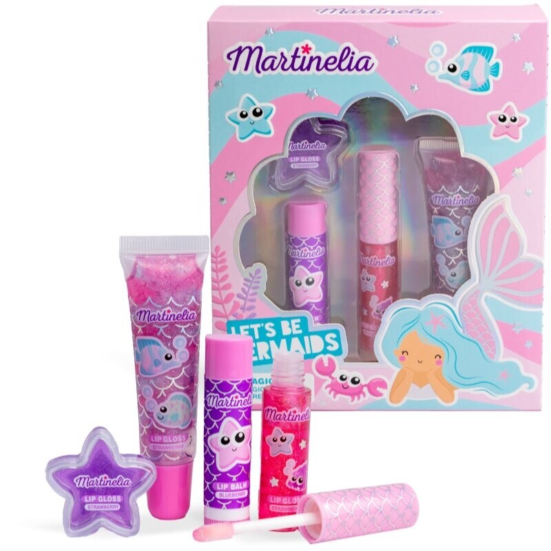 Martinelia Let's be Mermaid Lip Magic Set lip set