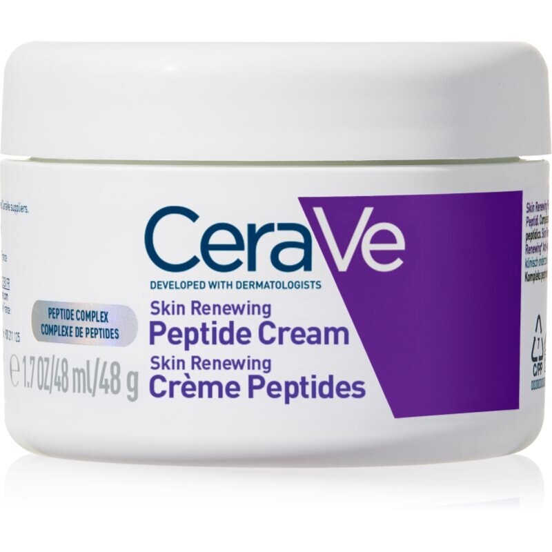 CeraVe Skin Renewing Peptide Night Cream regenerating night cream to restore skin density 48 g