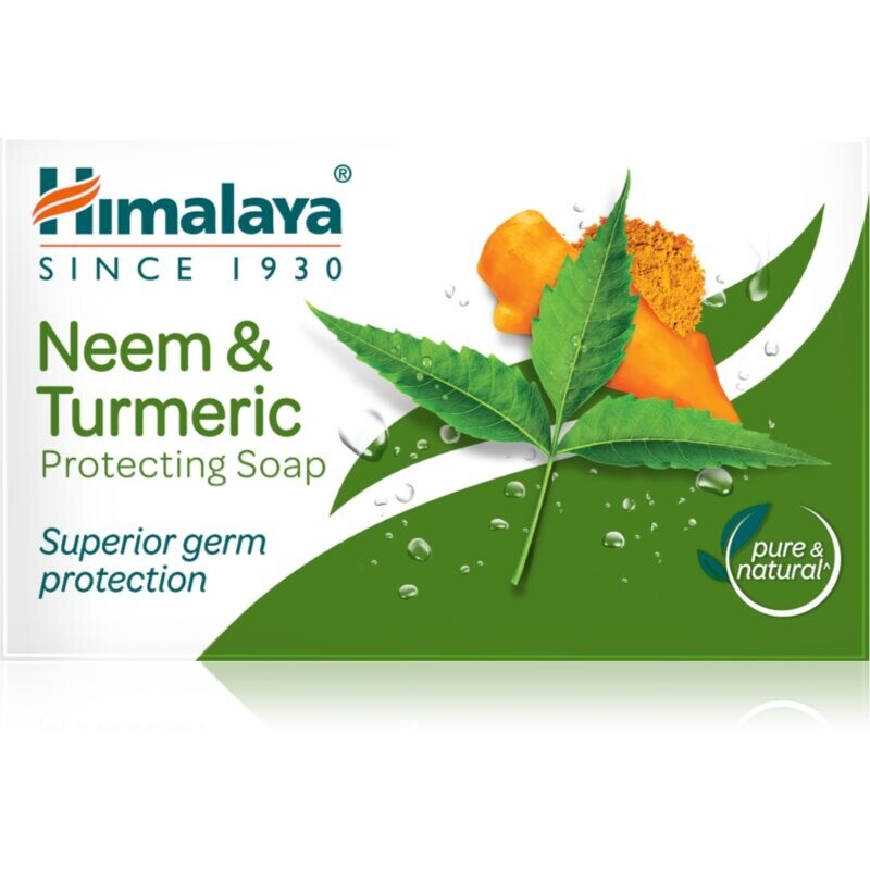 Himalaya Herbals Neem & Turmeric antibacterial soap with antibacterial ingredients 75 g