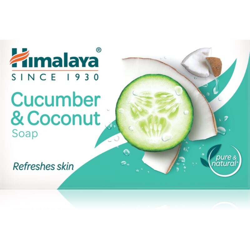 Himalaya Herbals Cucumber & Coconut bar soap with a refreshing effect 75 g