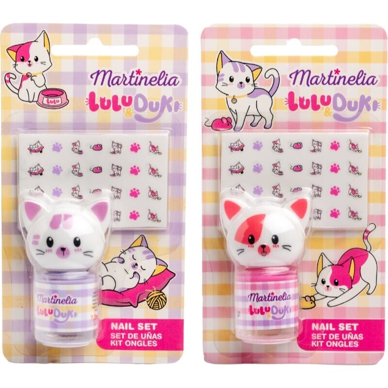 Martinelia Lulu & Duki Nail Set gift set for children