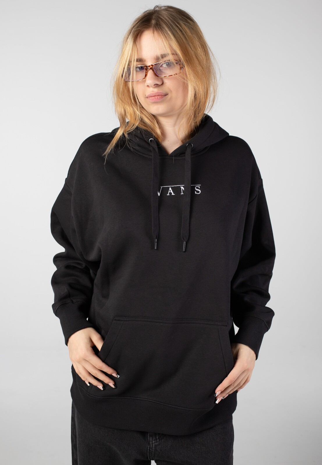 Vans - Talk Talk Os Black - Hoodie - black - L - Sweat