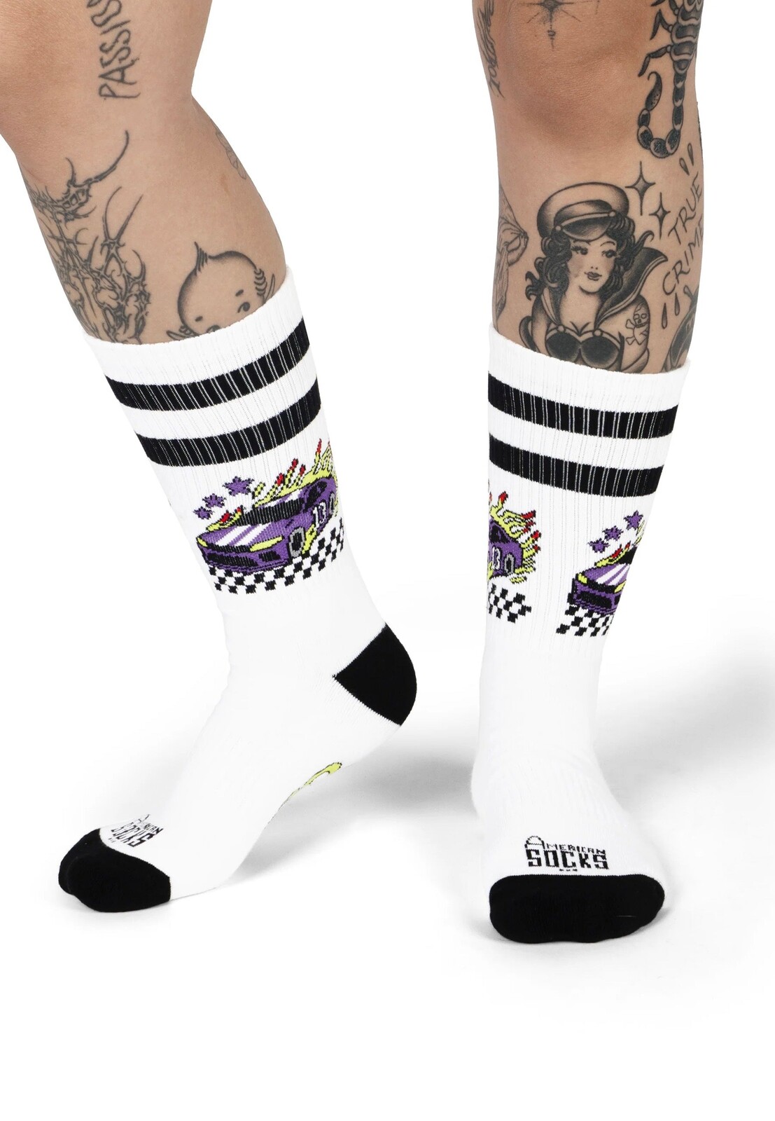 American Socks - Nascar Mid High - Socks