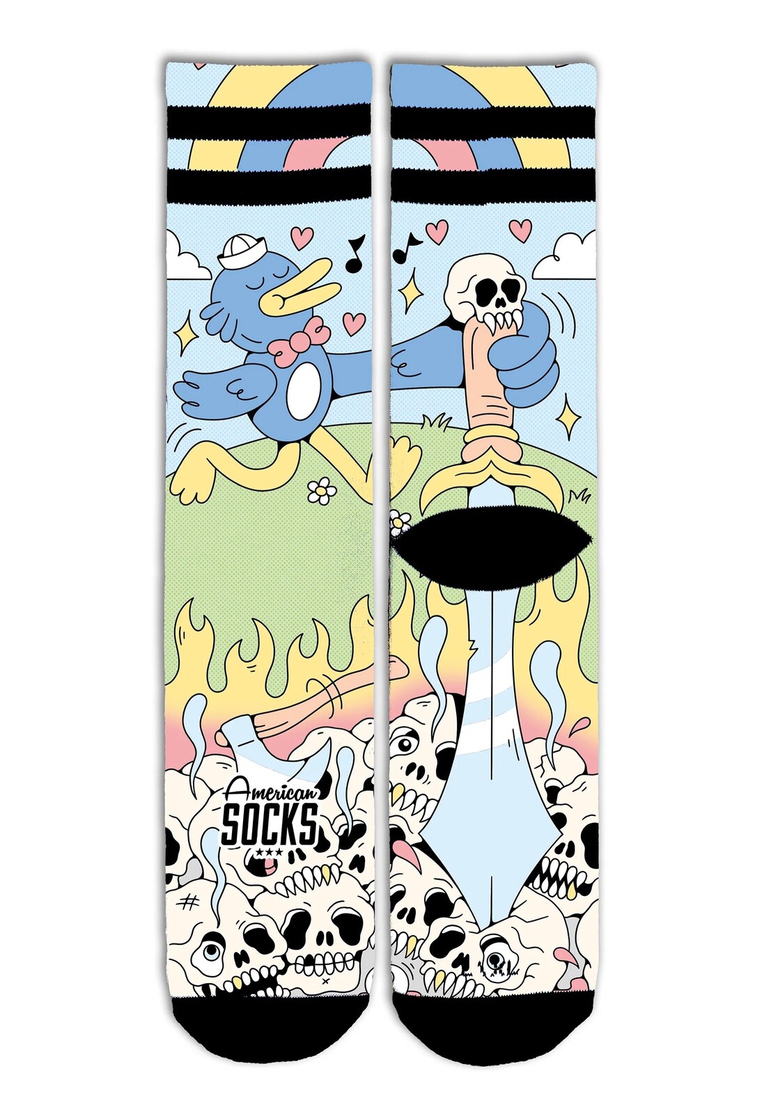 American Socks - Cute Chaos - Socks