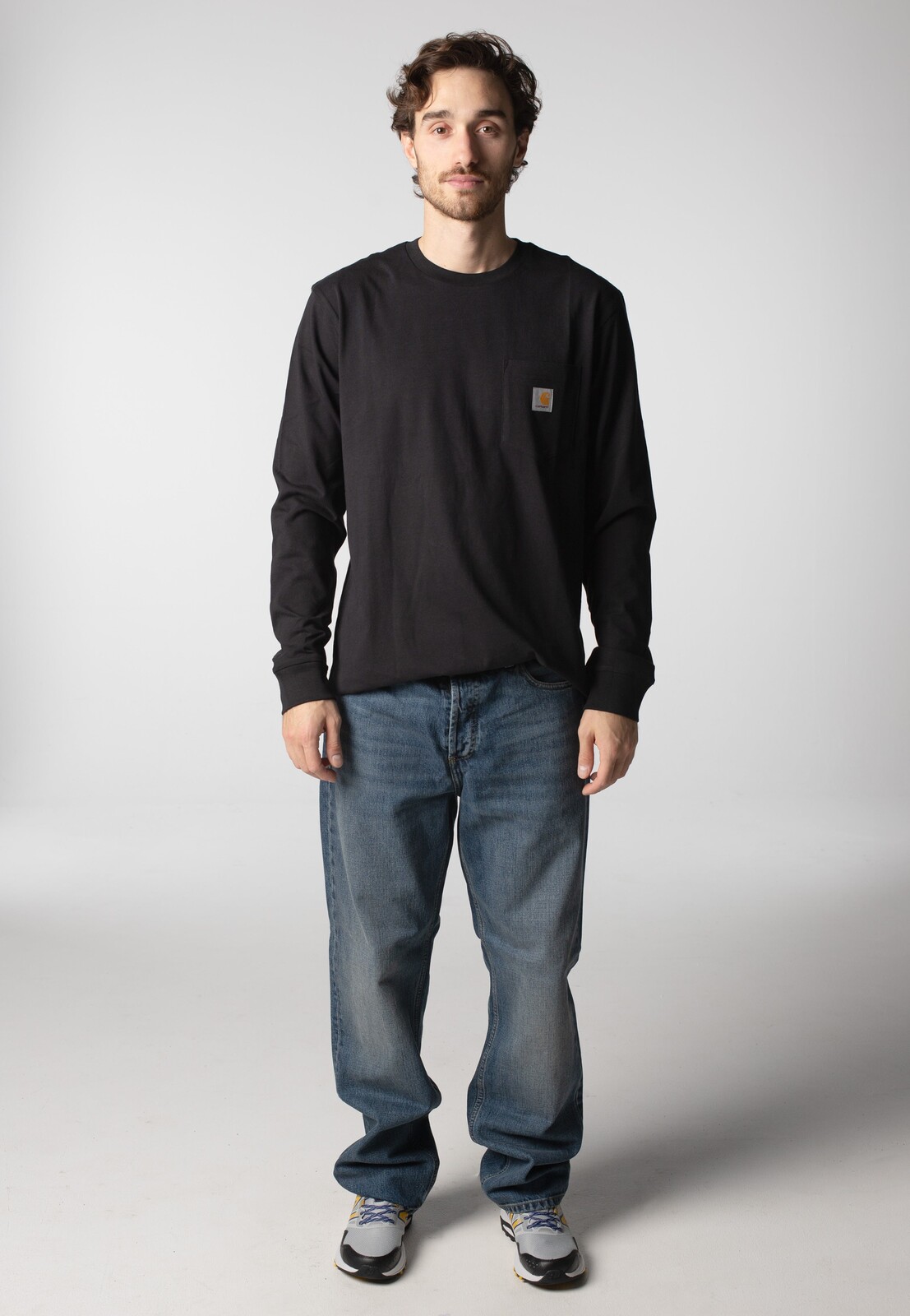 Carhartt WIP - Marlow Dark Used Wash Blue - Jeans - blue - W32 / L32 - 100% Cotton,Denim
