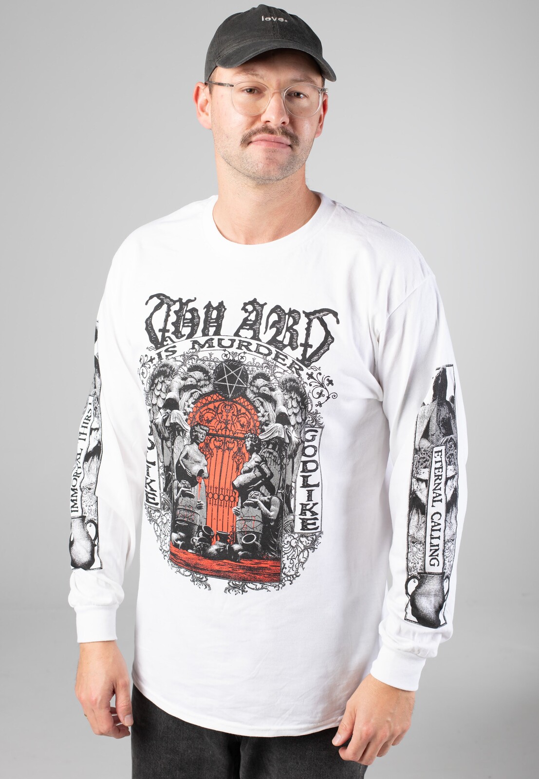 Thy Art Is Murder - Gates White - Longsleeve - white - L - Jersey