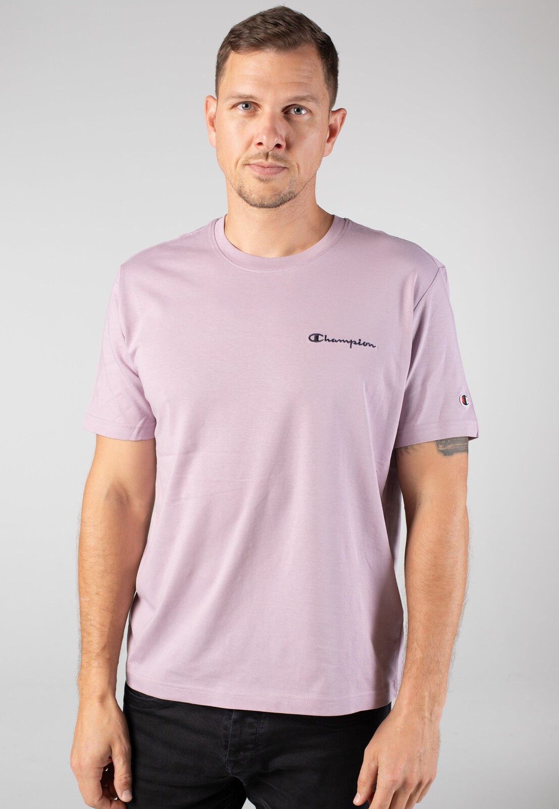 Champion - Tee SBPP - T-Shirt - purple - L - 100% Cotton,Jersey